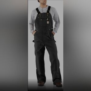 Carhartt Relaxed Fit Duck Unlined Bib Overall